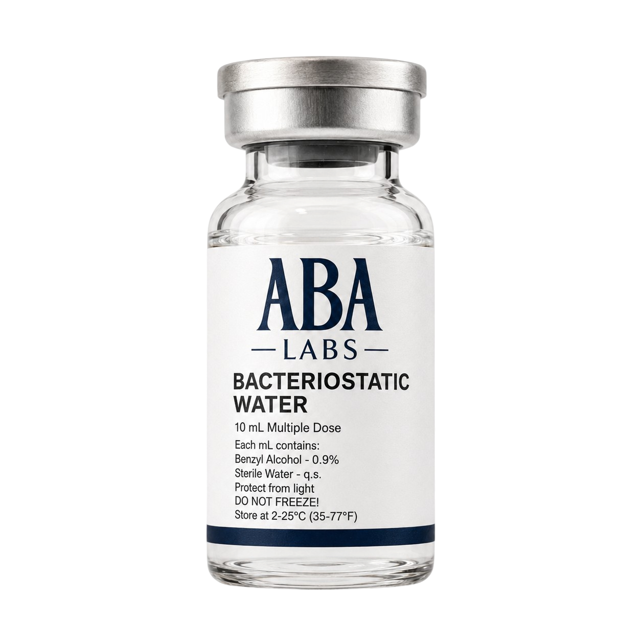 Bacteriostatic Water vial by ABA Labs